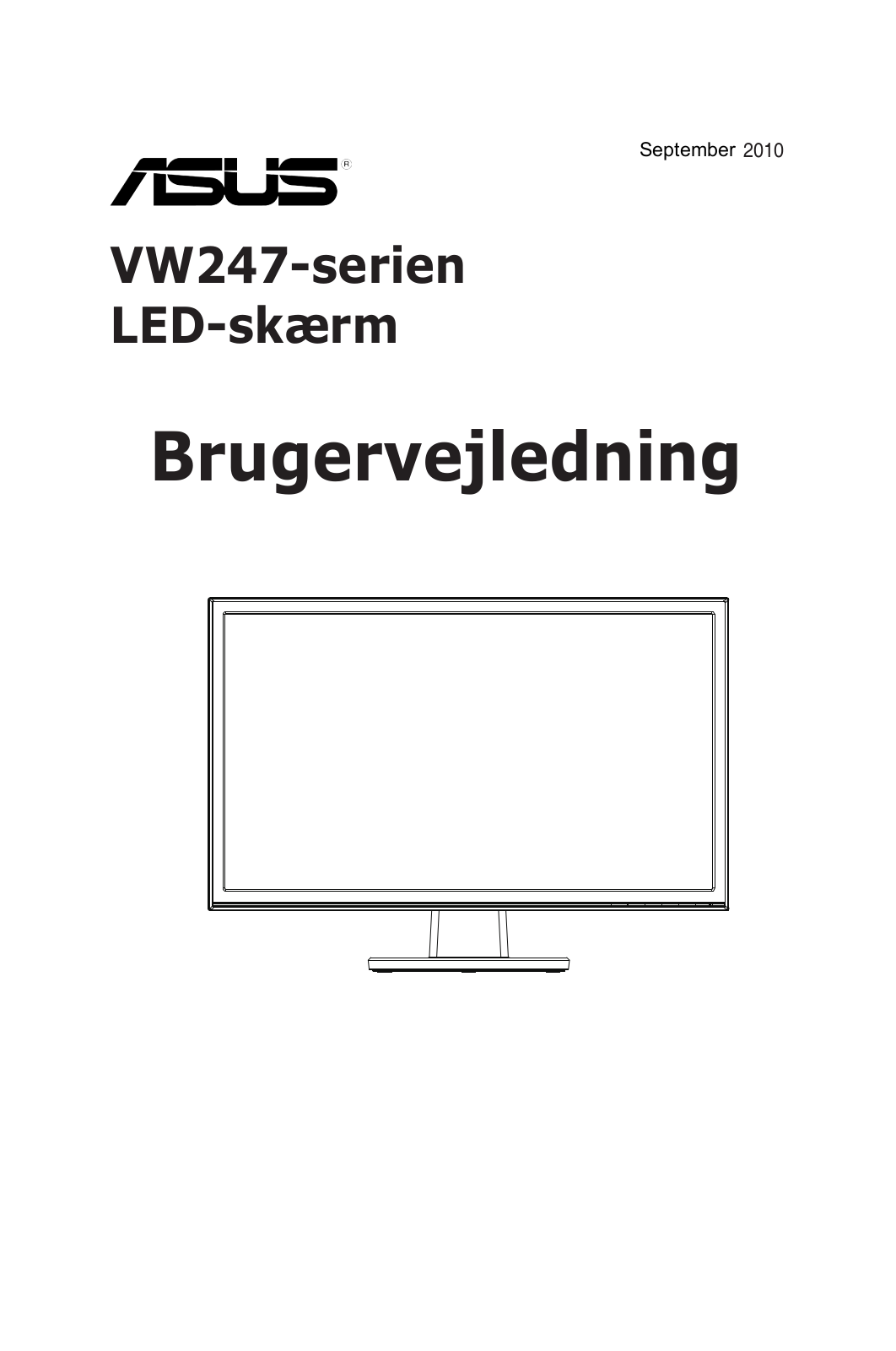 Asus VW247N, VW247S, VW247H, VW247T, VW247D User Manual