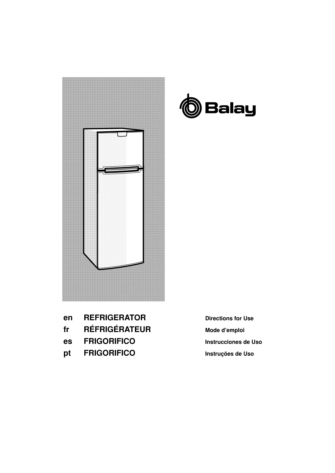 Balay 3FEL2355, 3FEB2210, 3FEB2310 User Manual