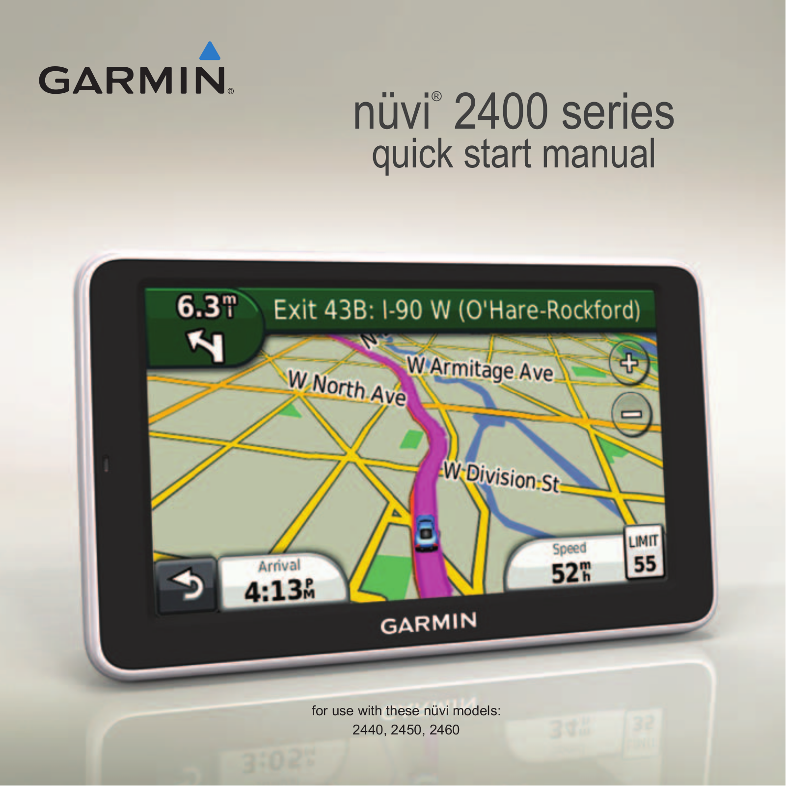 Garmin nuvi2460LMT,  EU w/Premium Traffic, nuvi 2555,  CHN, nuvi 24xx EU placeholder, nuvi 2460LT, Europe with Premium Traffic, nuvi 2460LT User Manual