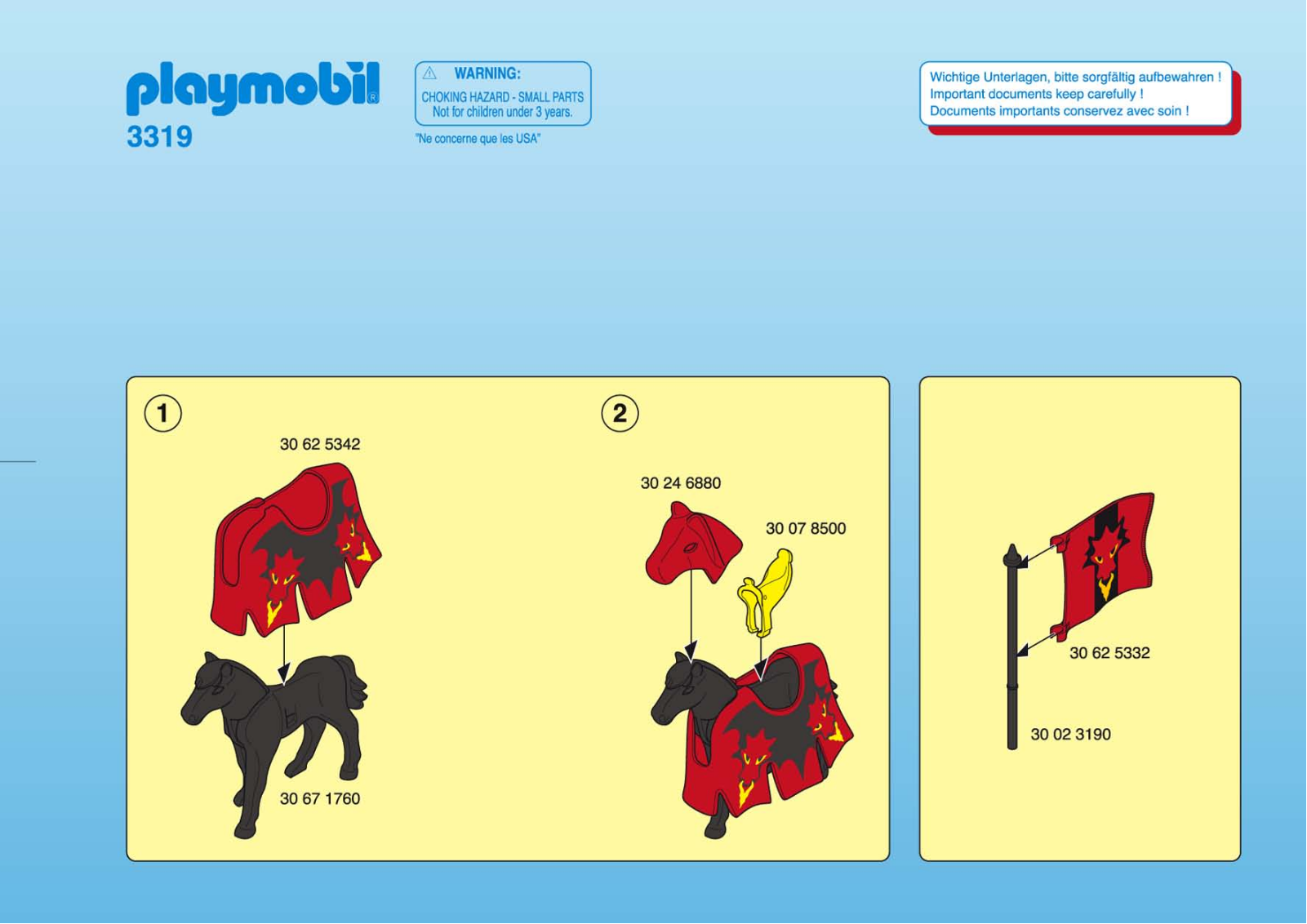 Playmobil 3319 Instructions