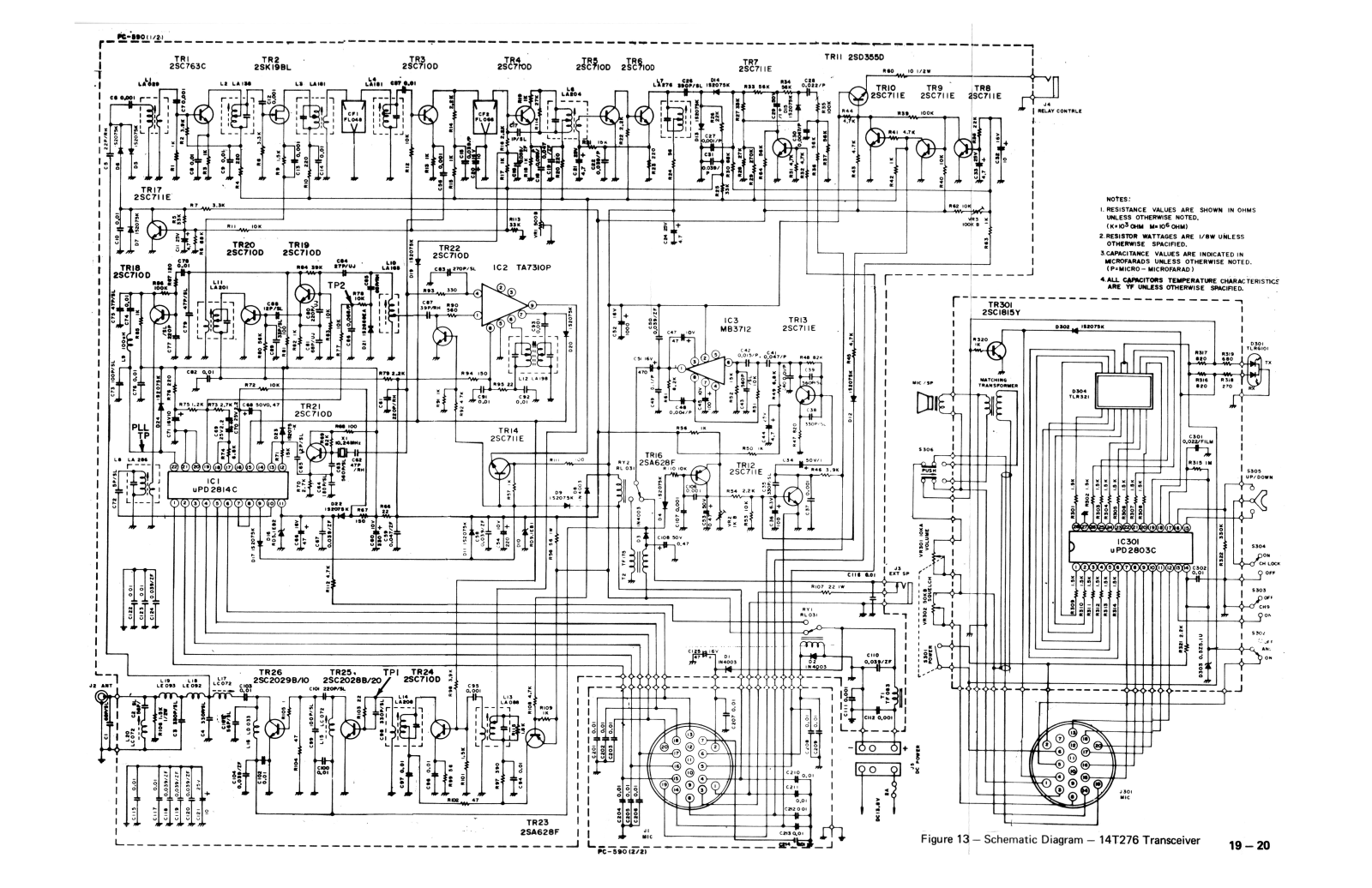 RCA 14t276 Schematic