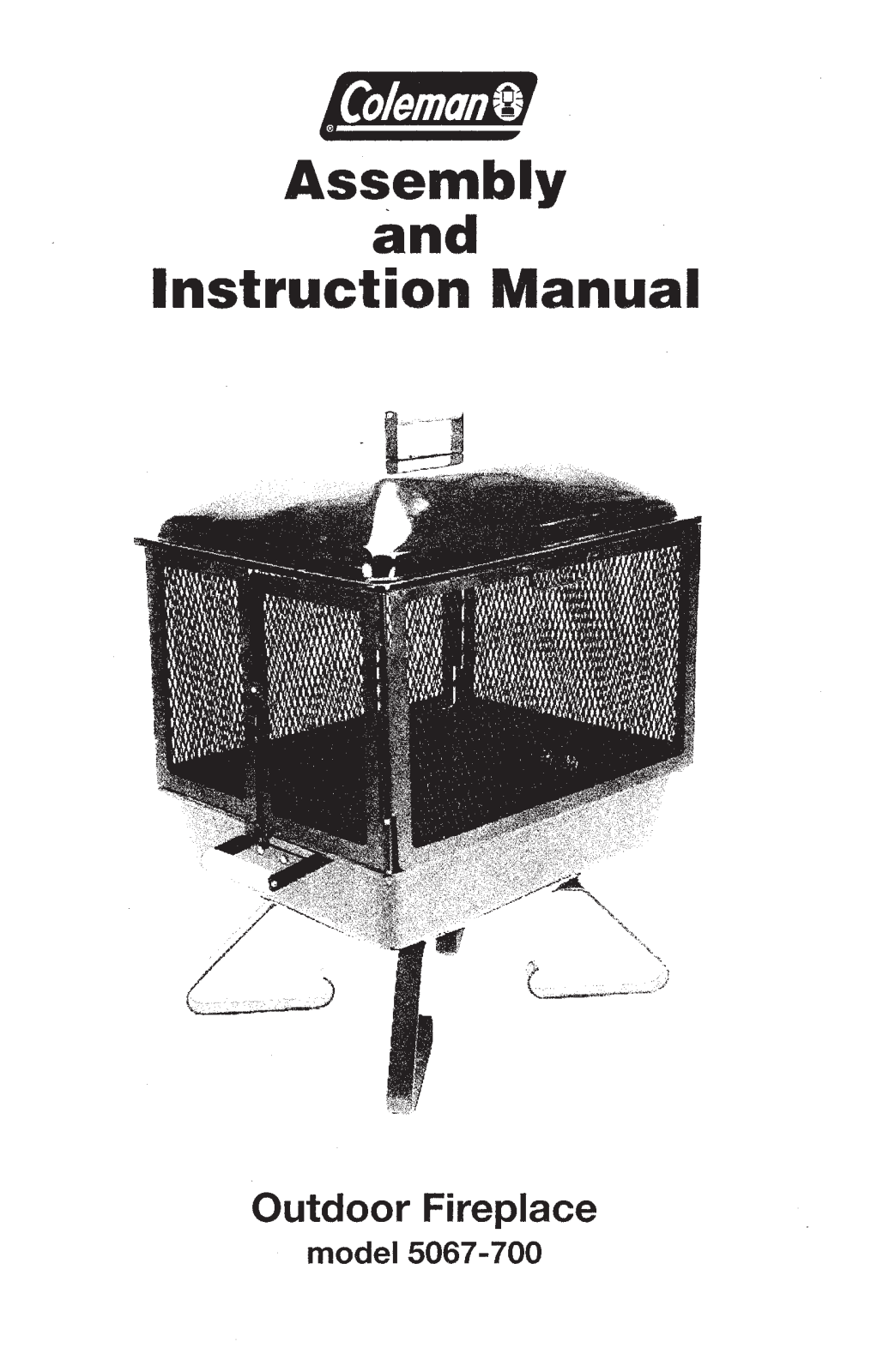 Coleman 5067-700 User Manual