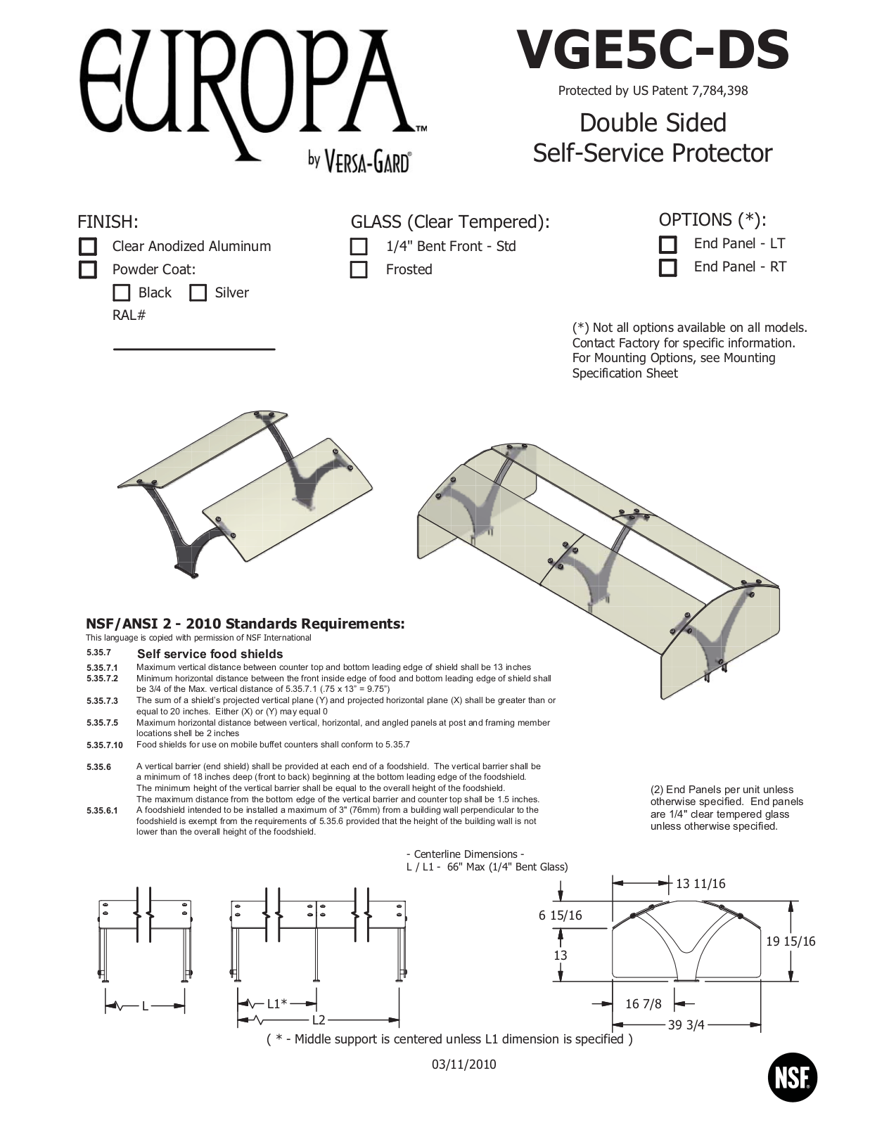 Atlas Metal VGE5C-DS User Manual