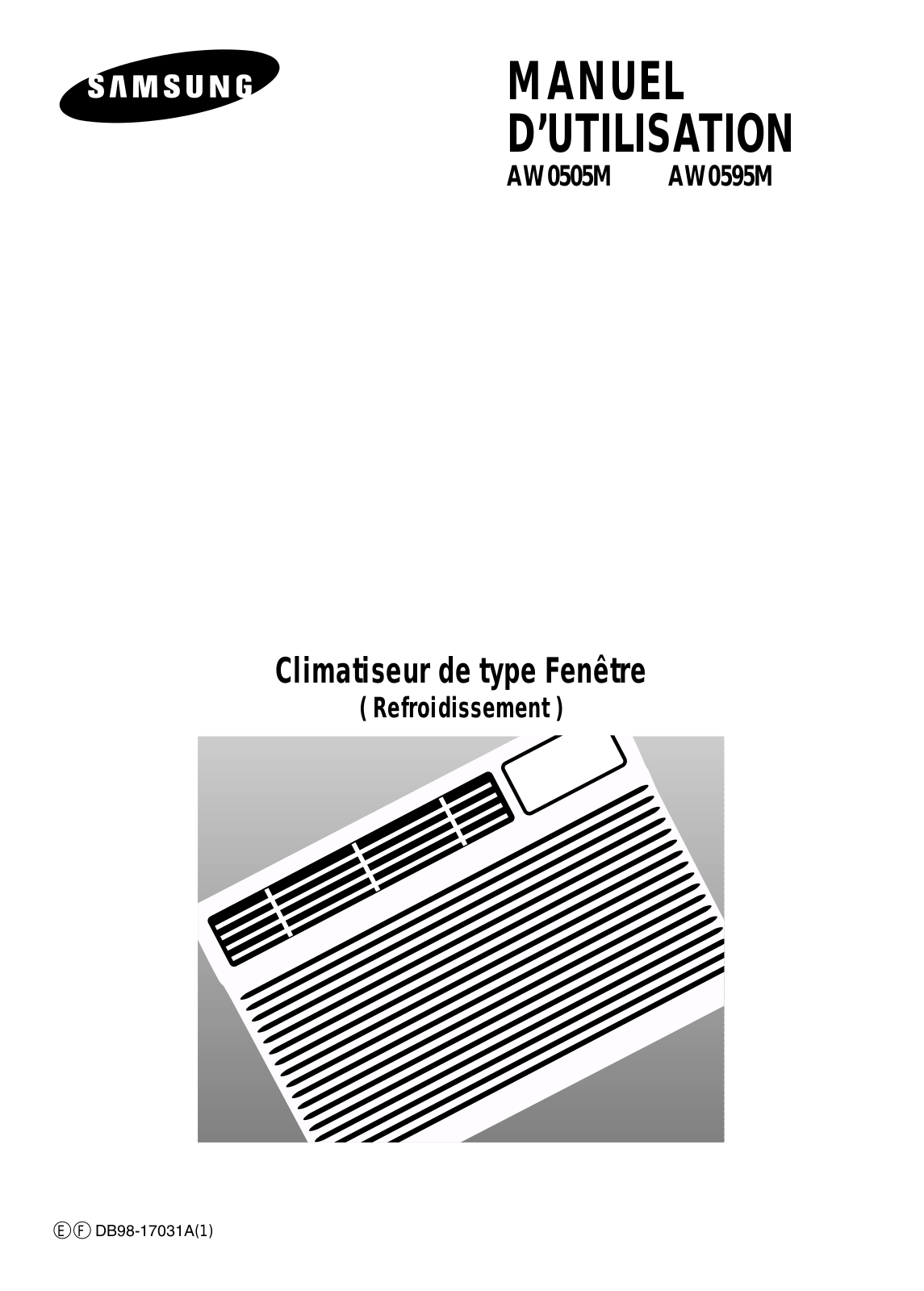 SAMSUNG AW0505M, AW0595M User Manual