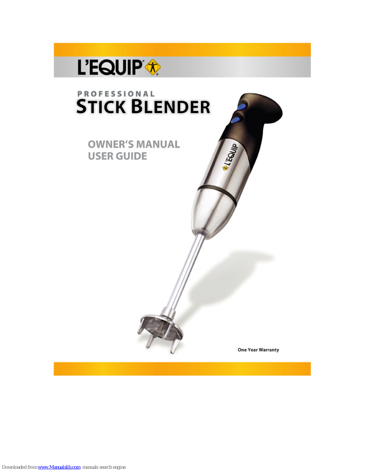 L'Equip HA-3066 Owner's Manual