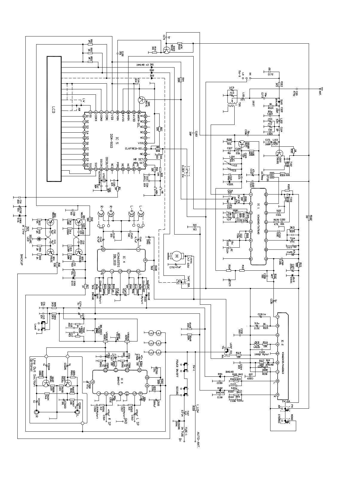 VITEK VT-3610 SCHEMATIC MAIN