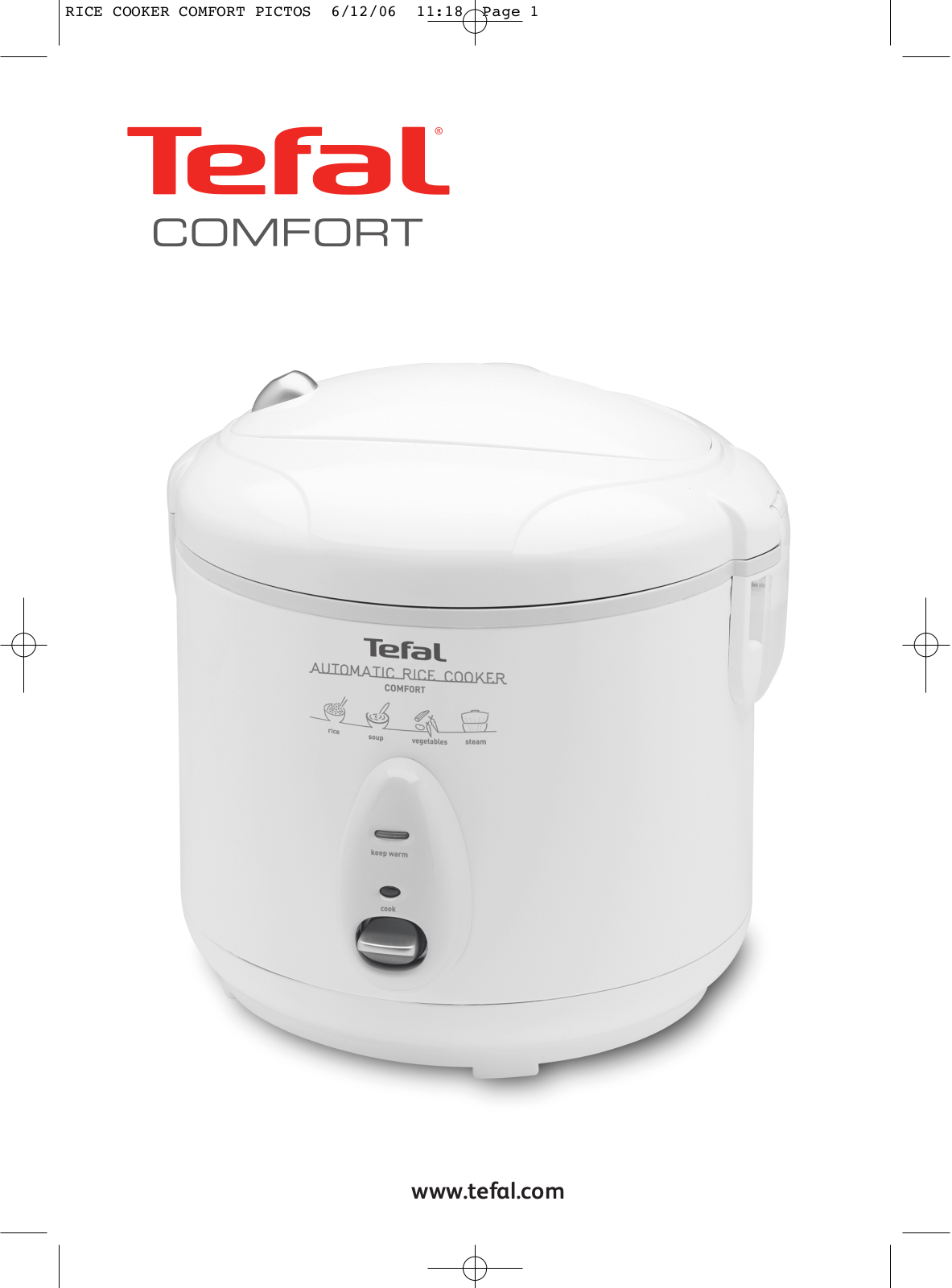 TEFAL RK400600, RK400630, RK400631, RK400670, RK400671 Instruction Manual