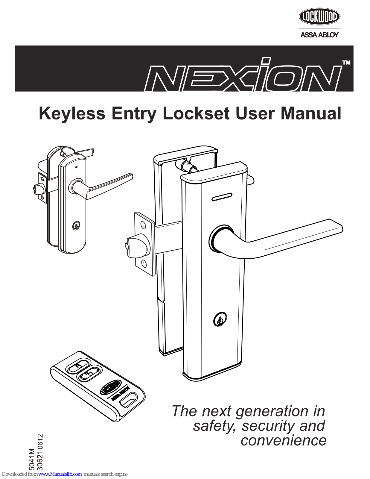 Lockwood Nexion Classic, Nexion User Manual