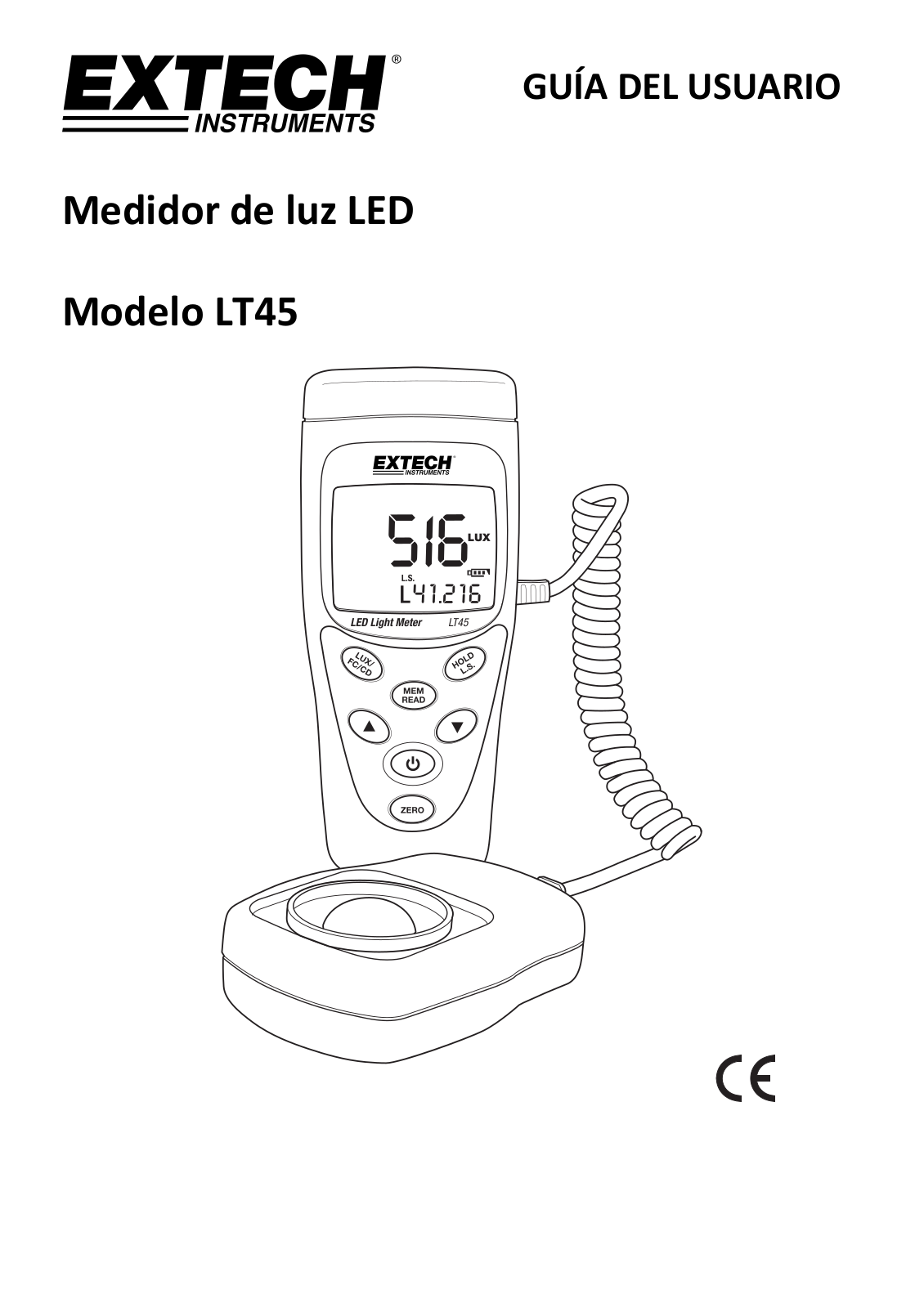 Extech LT45 User guide