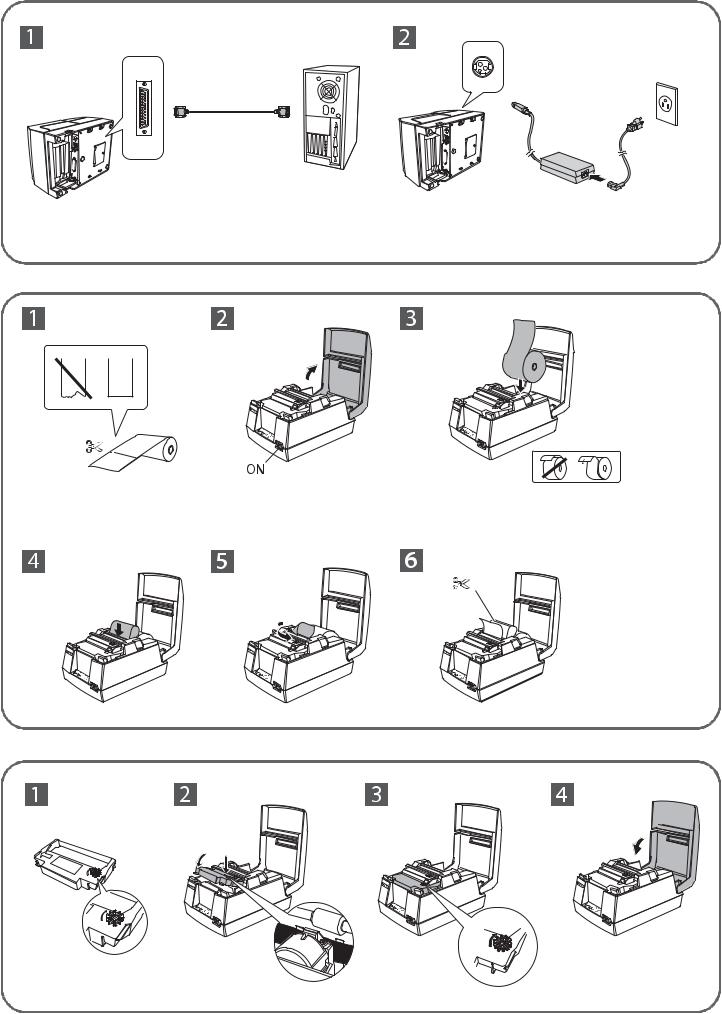 Epson TM-U325D Start Here