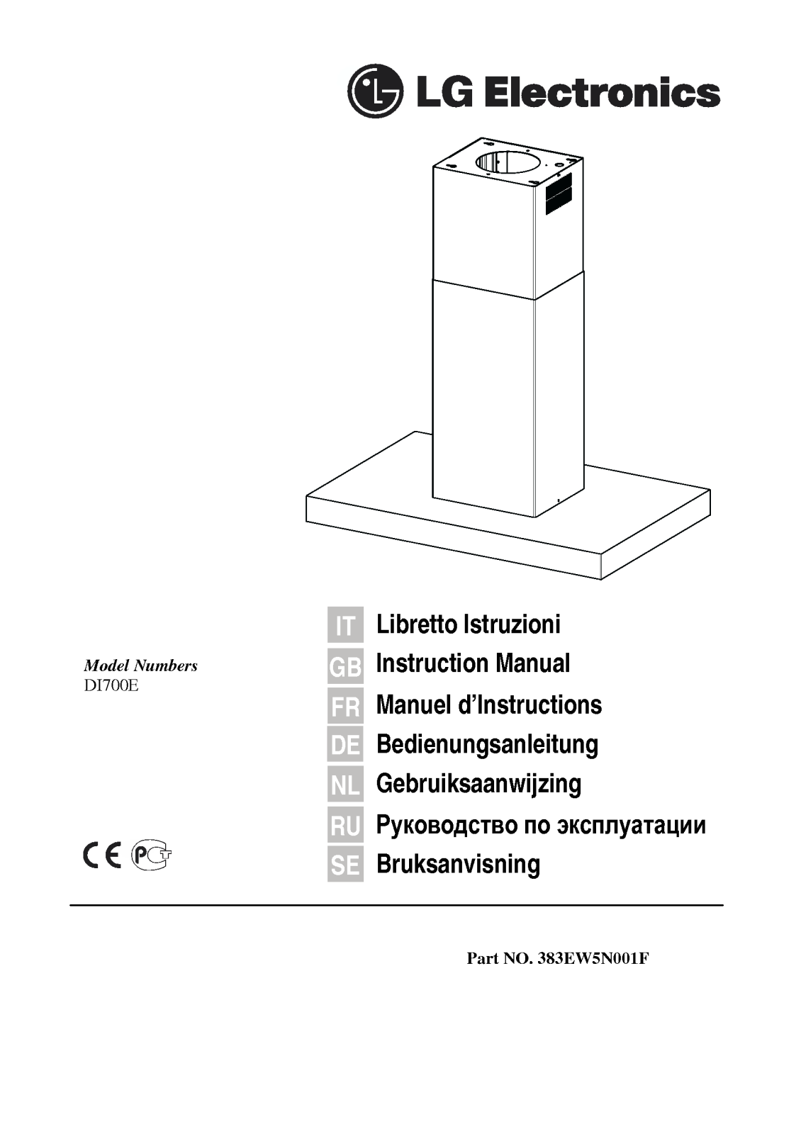 Lg DI700E Instructions Manual