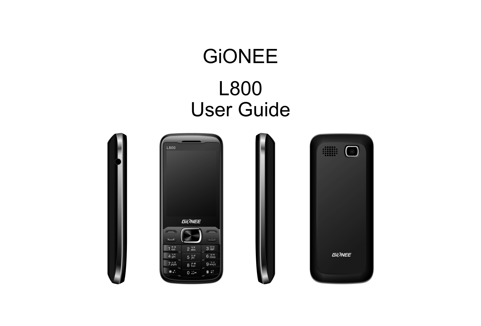 Gionee L800 User Manual