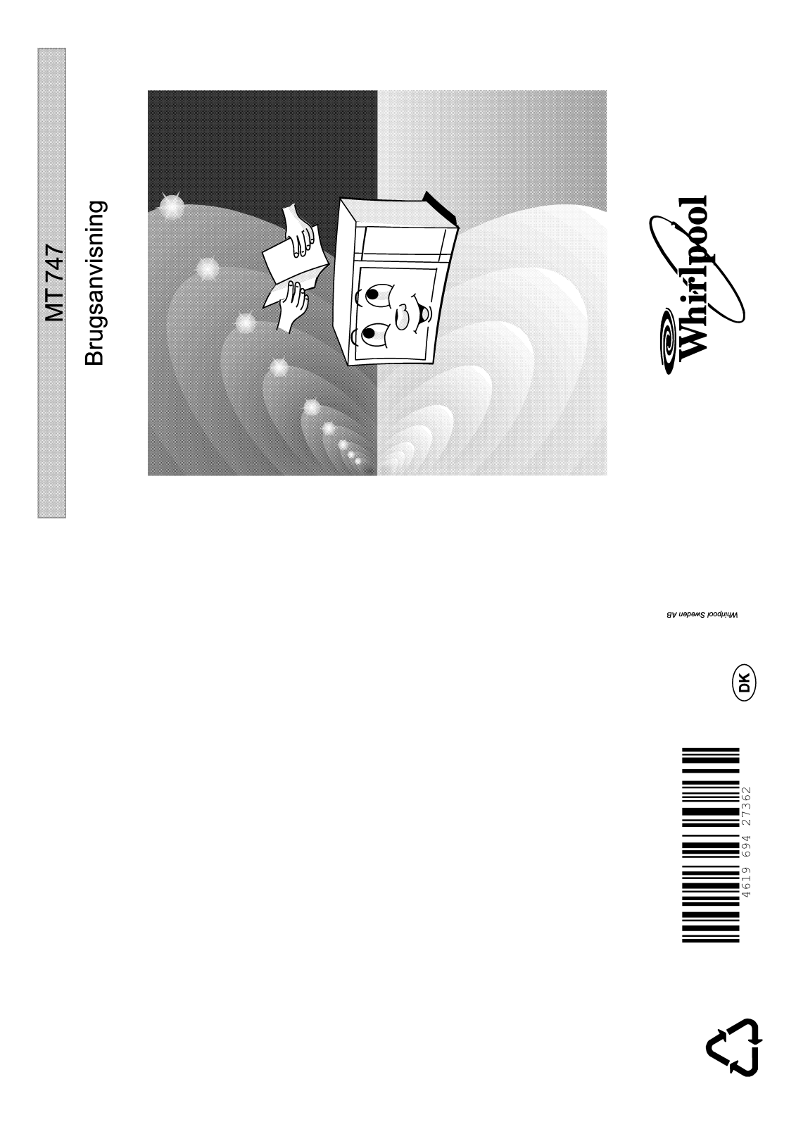 Whirlpool MT 747/WHITE User Manual