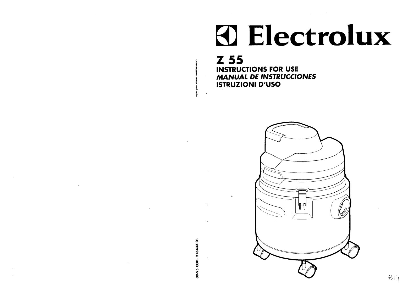 AEG Z55 User Manual