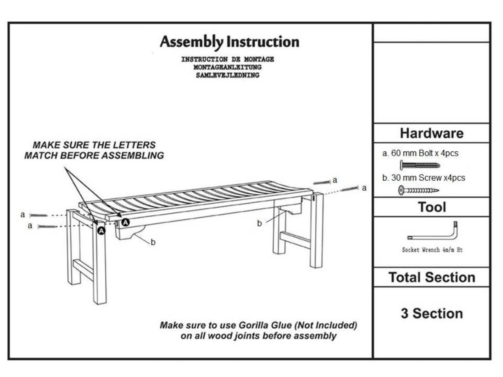 Highland Dunes STTS1027 Installation & Assembly - ManualMachine.com
