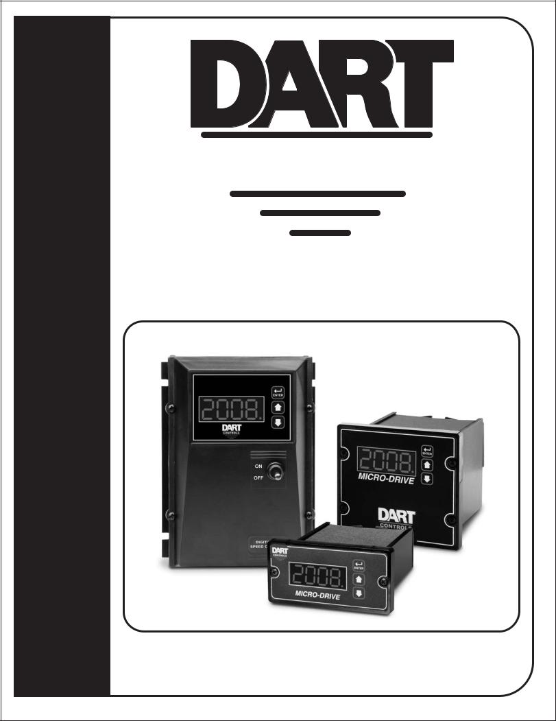 Dart Controls MDP  Control Series Instruction Manual