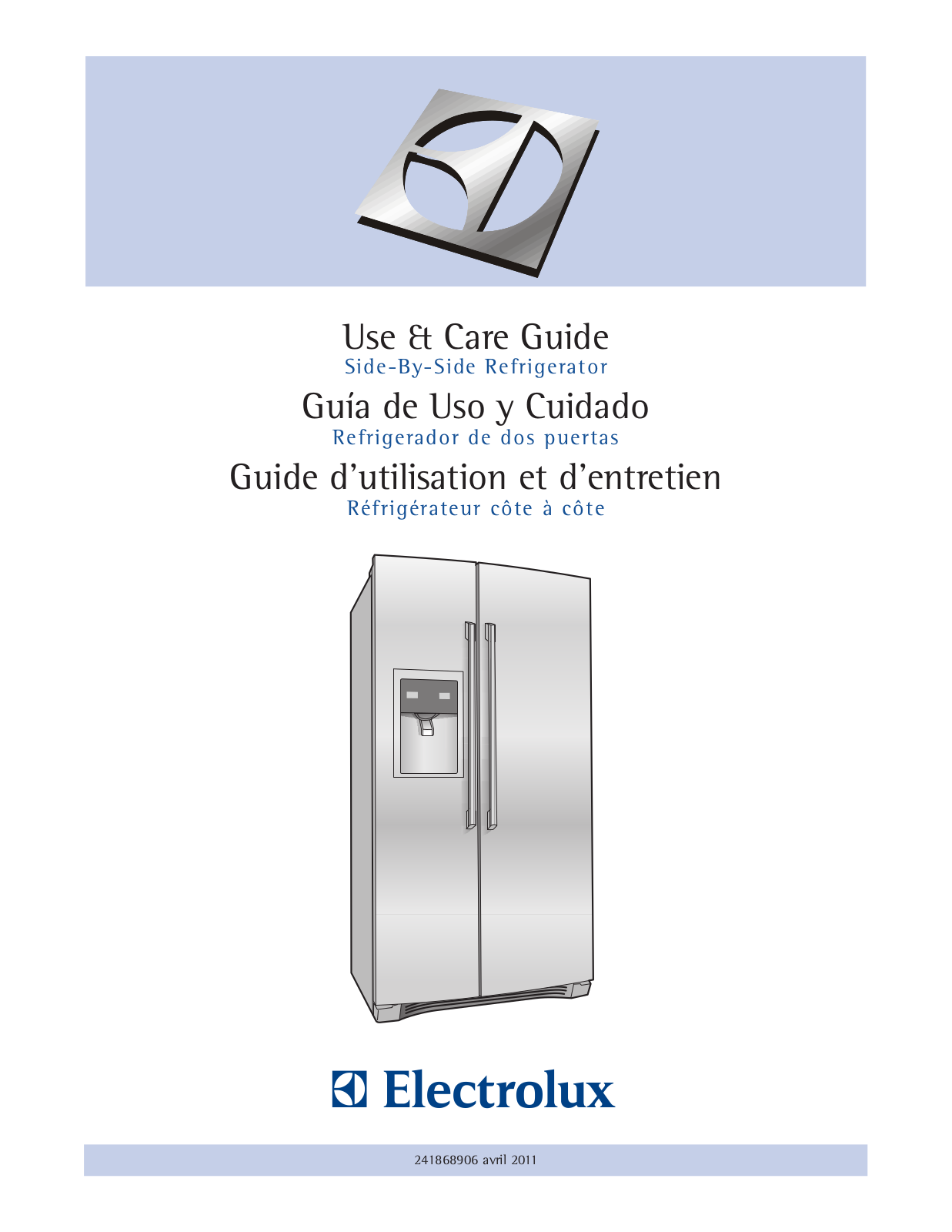 Electrolux EI26SS30J User Guide