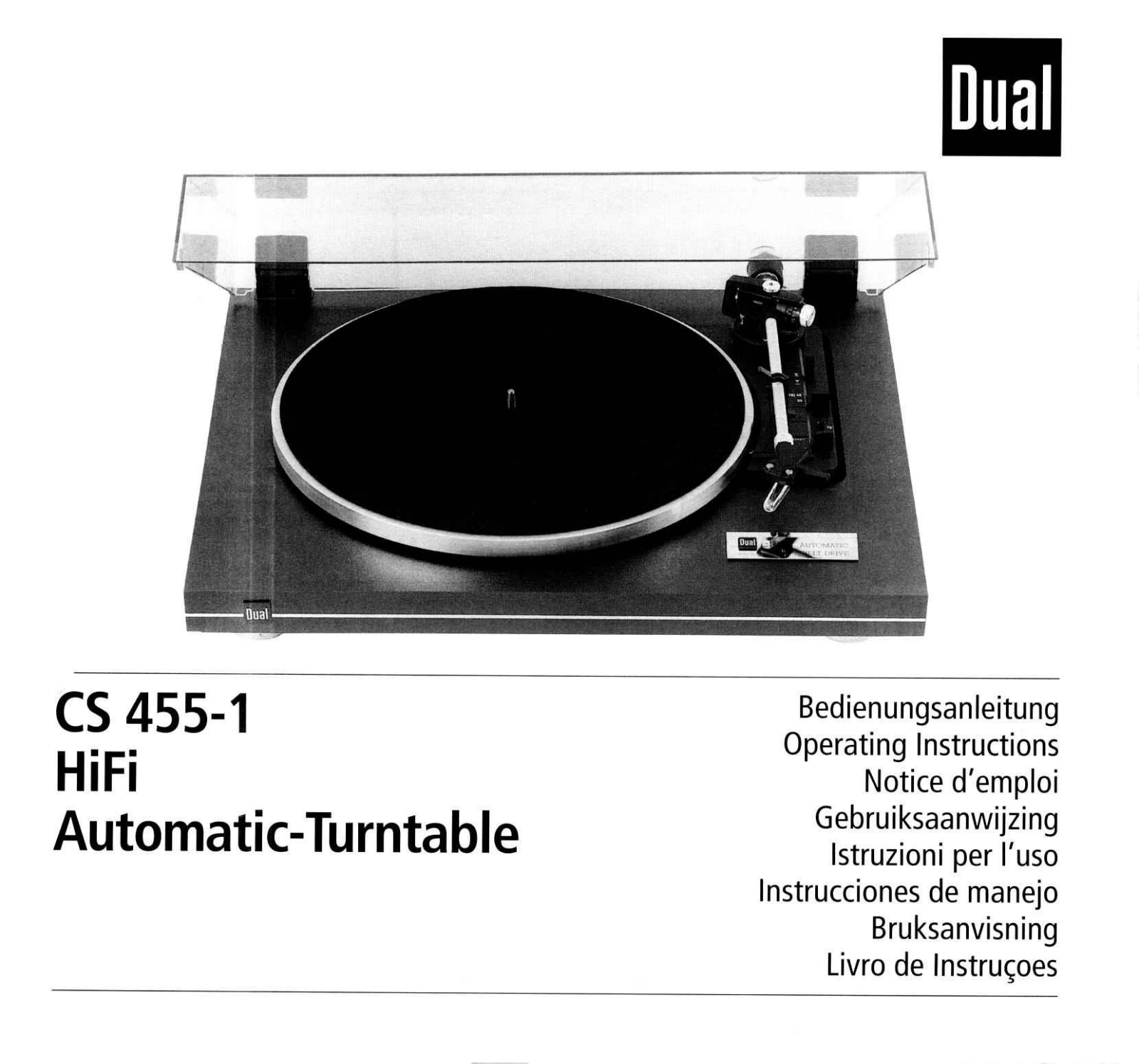 Dual CS-455-1 Owners Manual