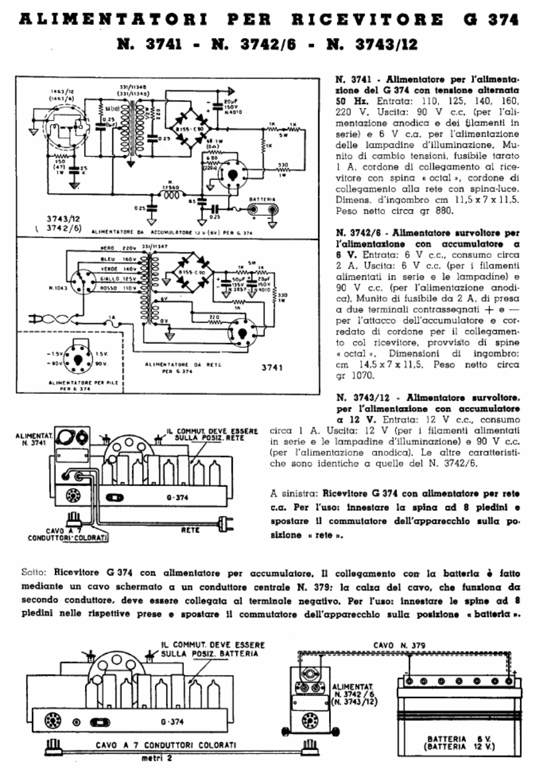 Geloso g374 schematic