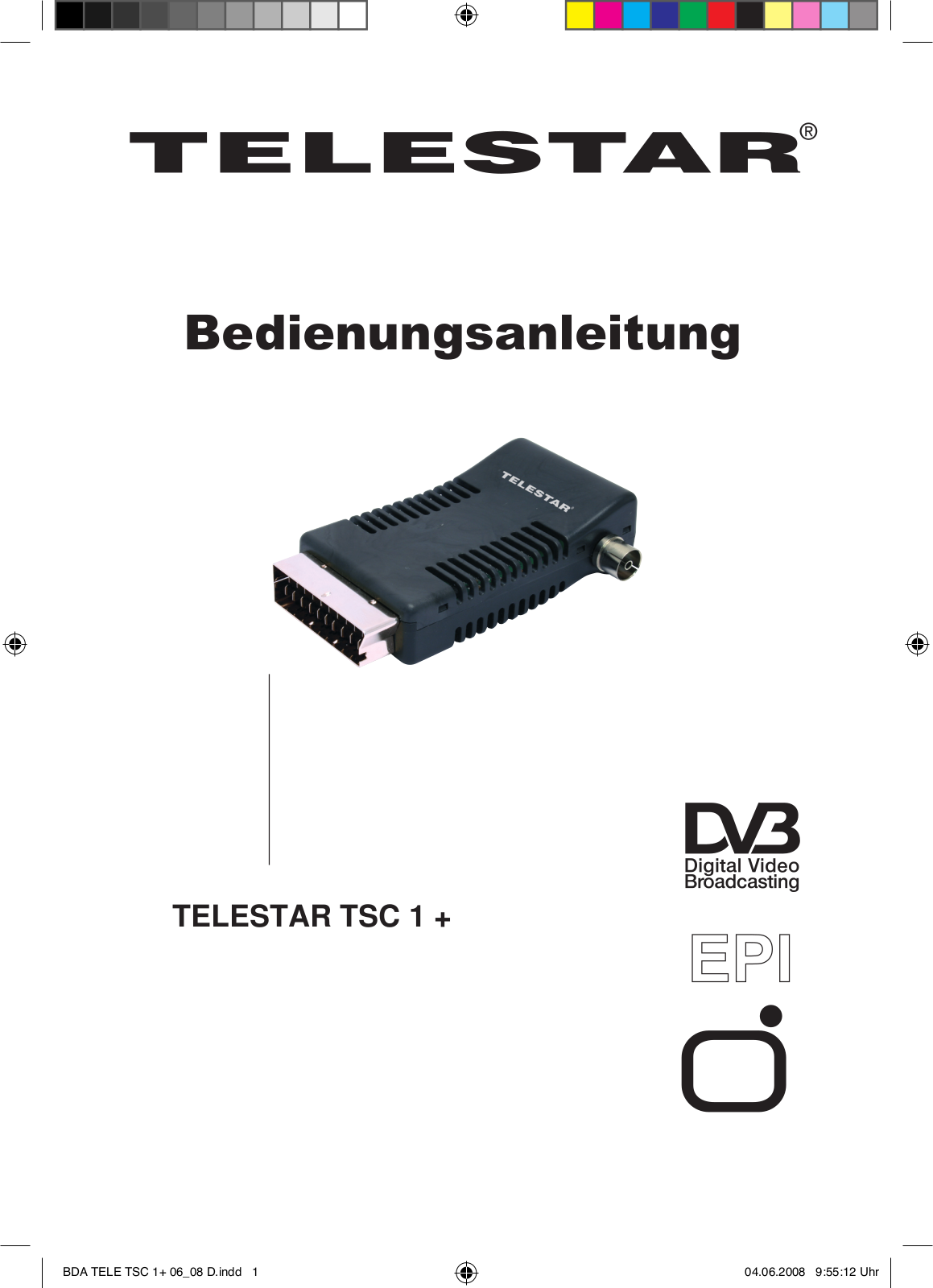 Telestar TSC 1 User guide - ManualMachine.com