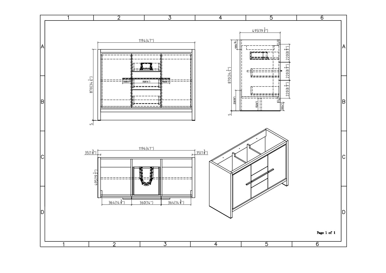 Ebern Designs W003548905 Dimensions - ManualMachine.com