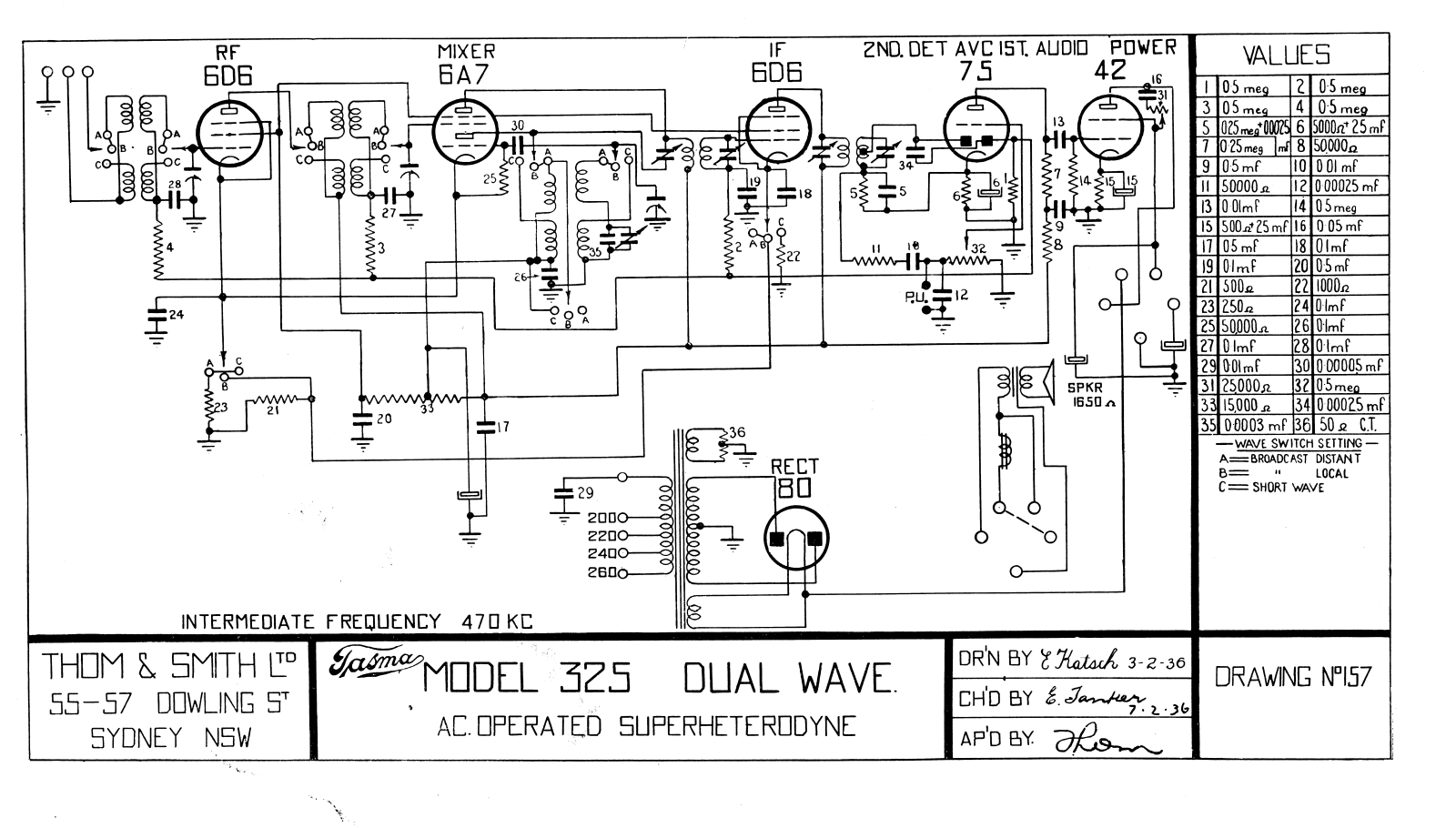 Tasma 325 Diagram - ManualMachine.com
