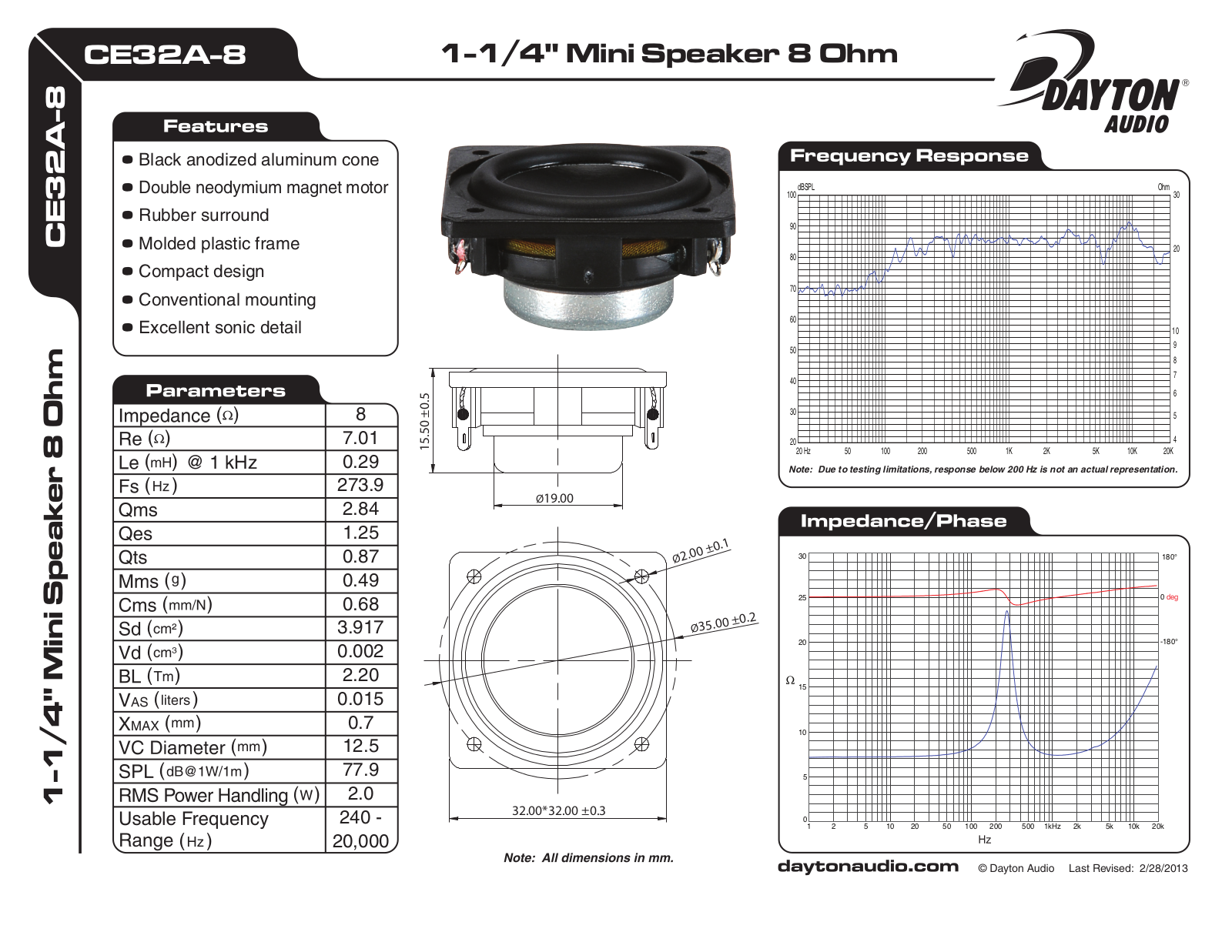 Dayton CE32A-8 1-1 User Manual