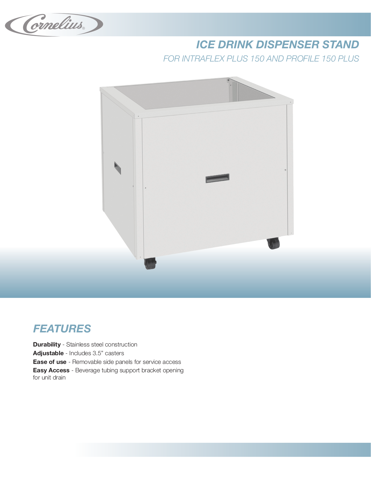 Cornelius Profile Plus 150 User Manual