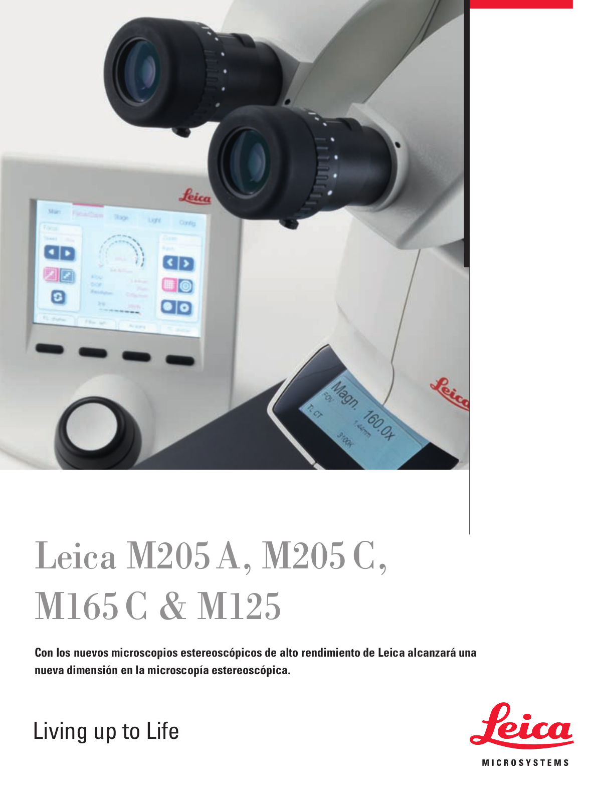 Leica M165 C, M205 A, M125, M205 C BROCHURE