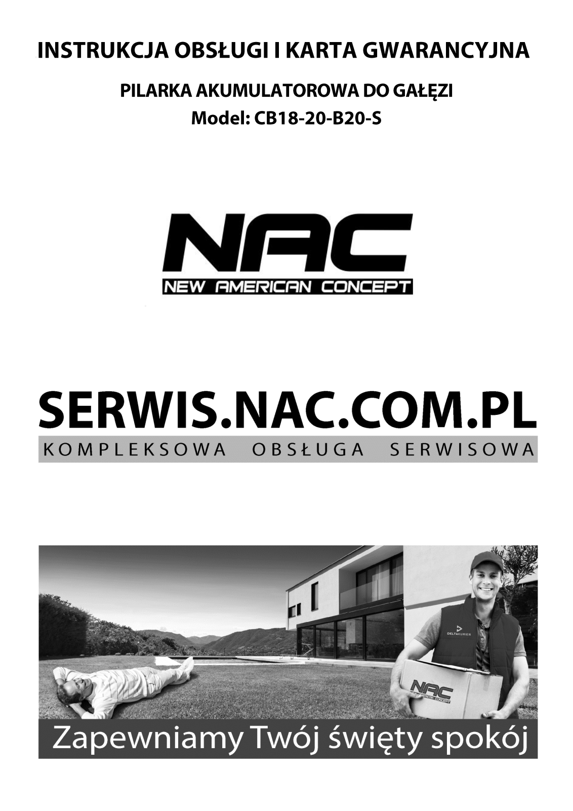 NAC CB18-20-B20-S 203mm User guide