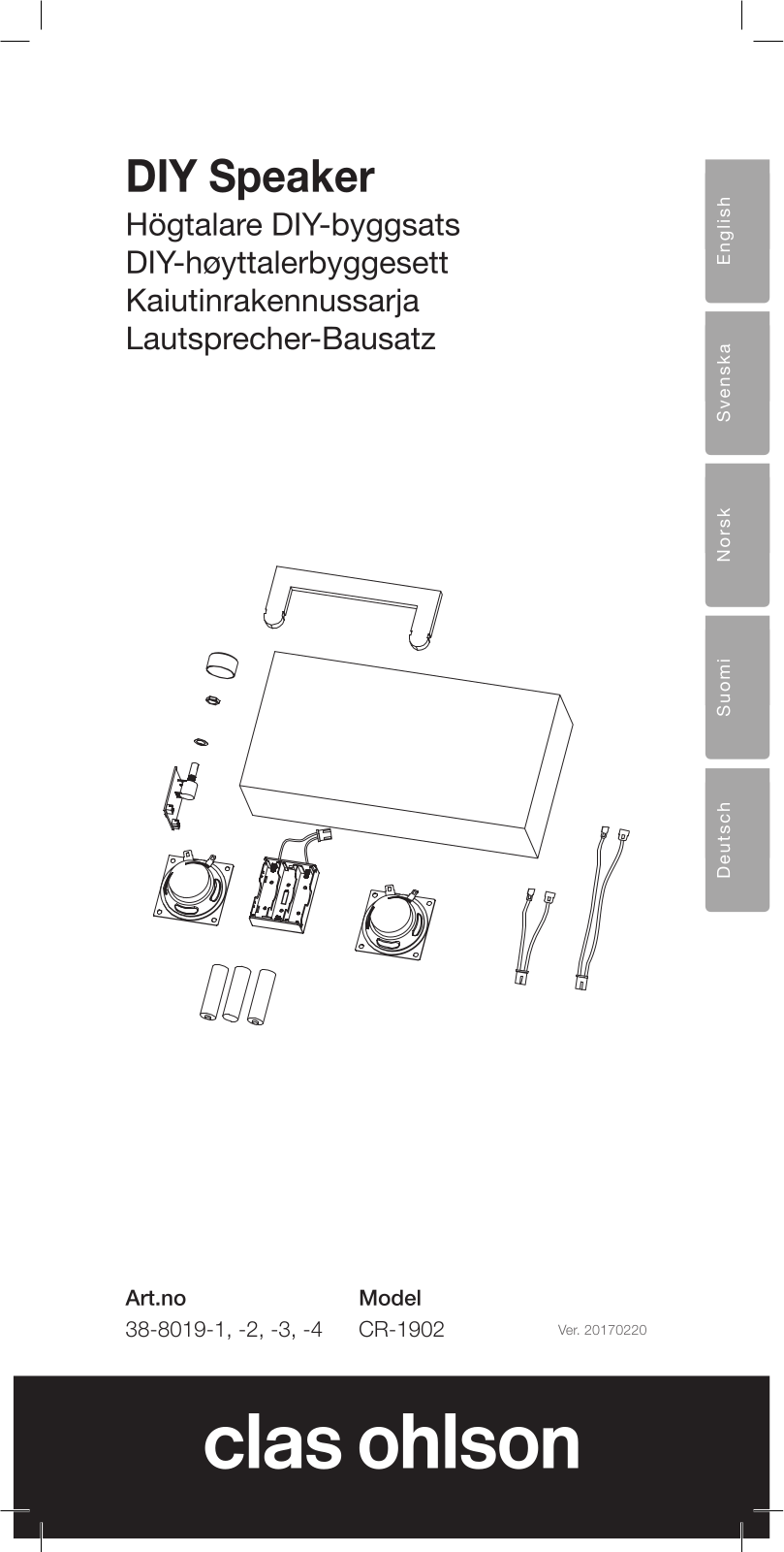 ShenZhen CR 1902 User Manual