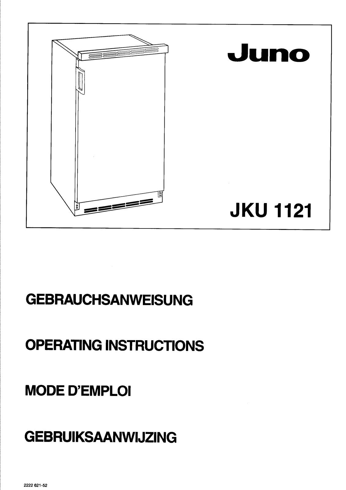 Juno JKU1121 User Manual