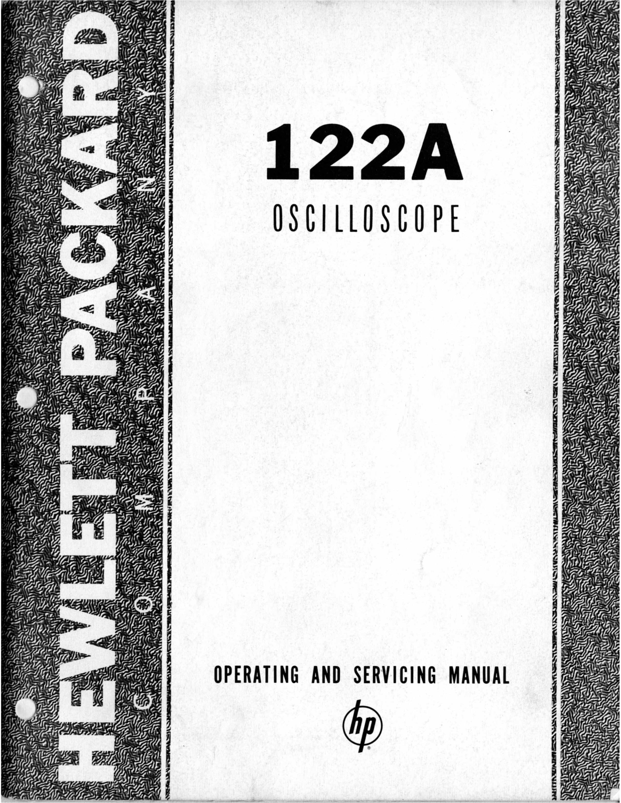 HP 122AR, 122A Service manual