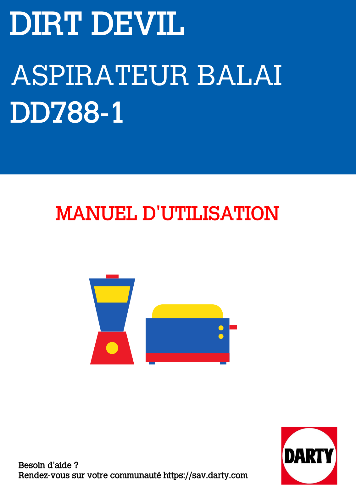 Dirt devil DD788-1 User Manual