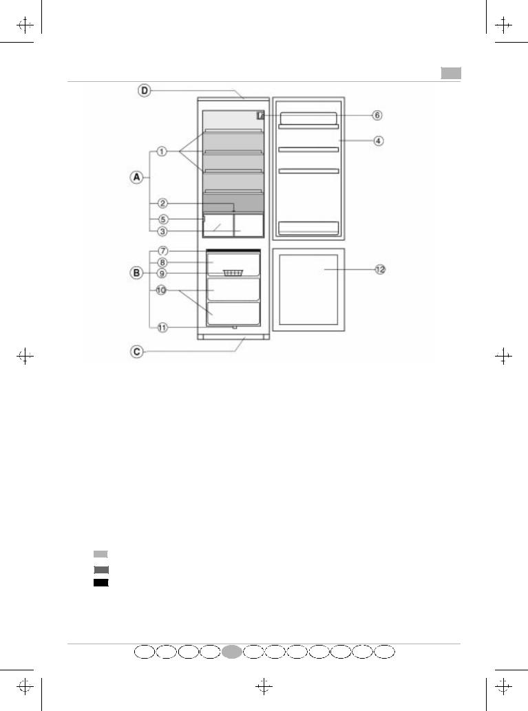 Whirlpool ARC 4960, ARC 5100/IX, ART 8771/H, ARC 5000, ART 894/H PROGRAM CHART