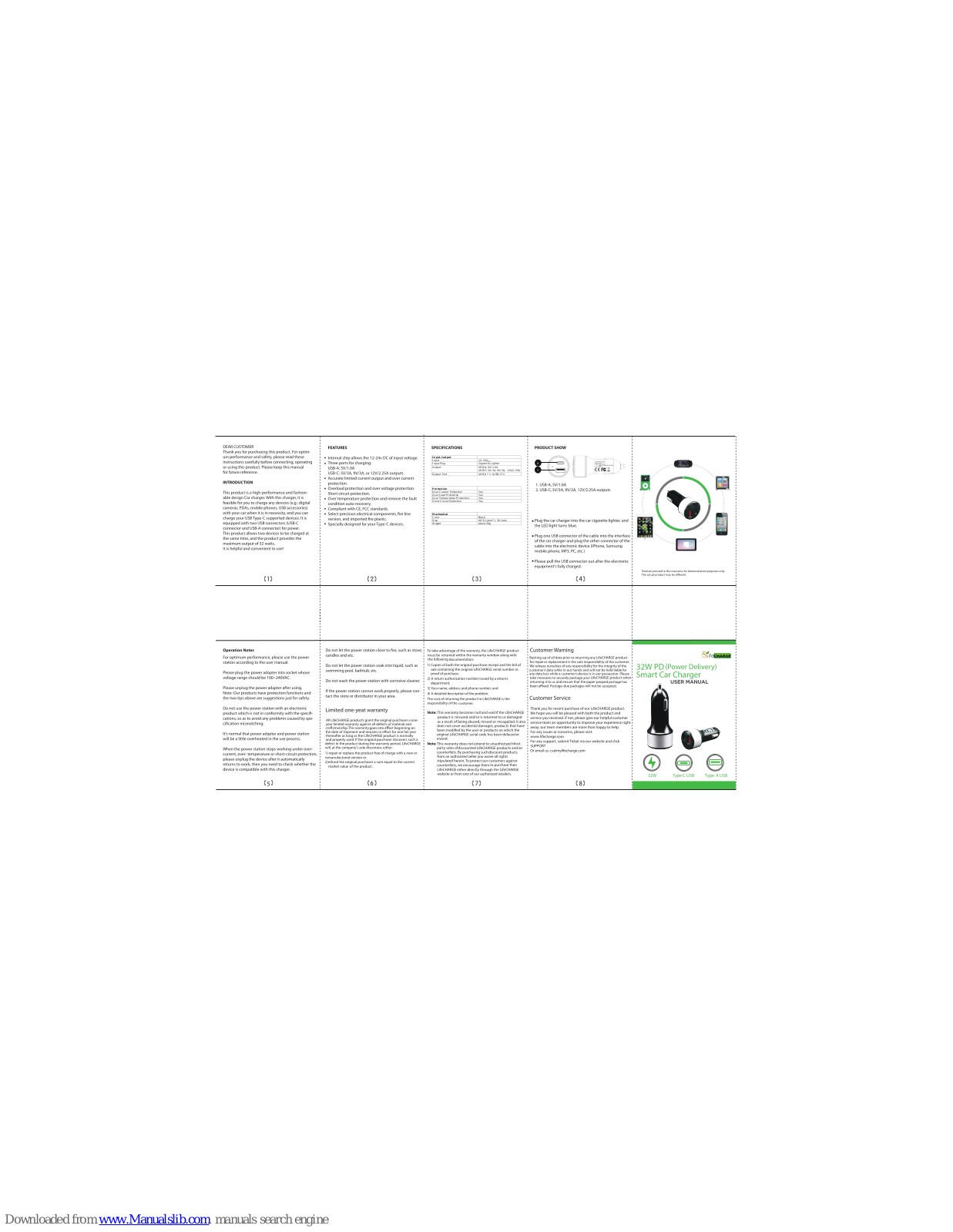 lifeCharge B609 User Manual