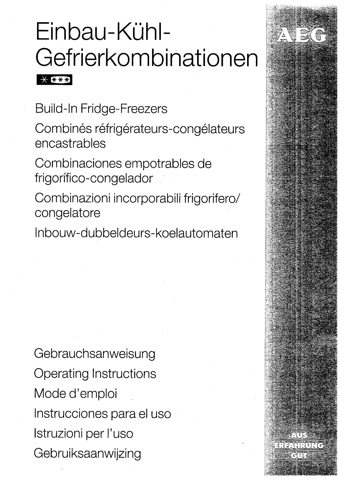 AEG SAN2632-5I, S223-5I, S2232-5I User Manual