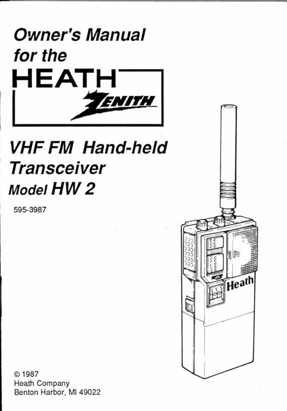 Heathkit HW-2 Owners Manual