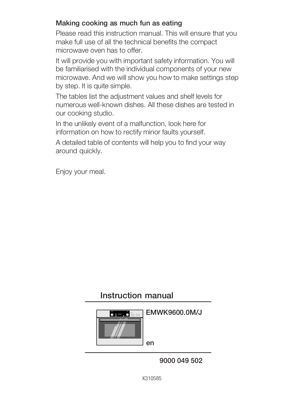 Siemens HBCKBB16 Instruction Manual