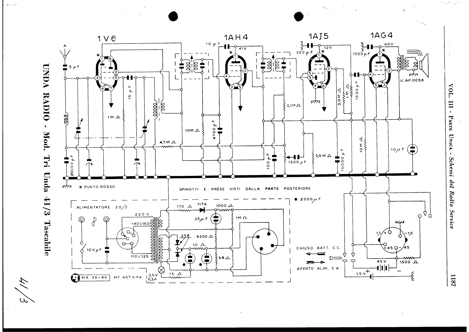 Unda Radio 41 3 schematic