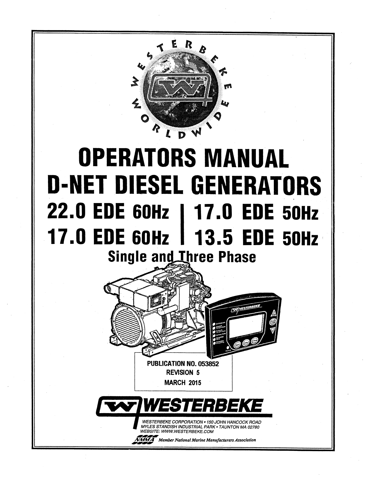 Westerbeke 22.0 EDE, 13.5 EDE, 17.0 EDE Operator's Manual - ManualMachine.com