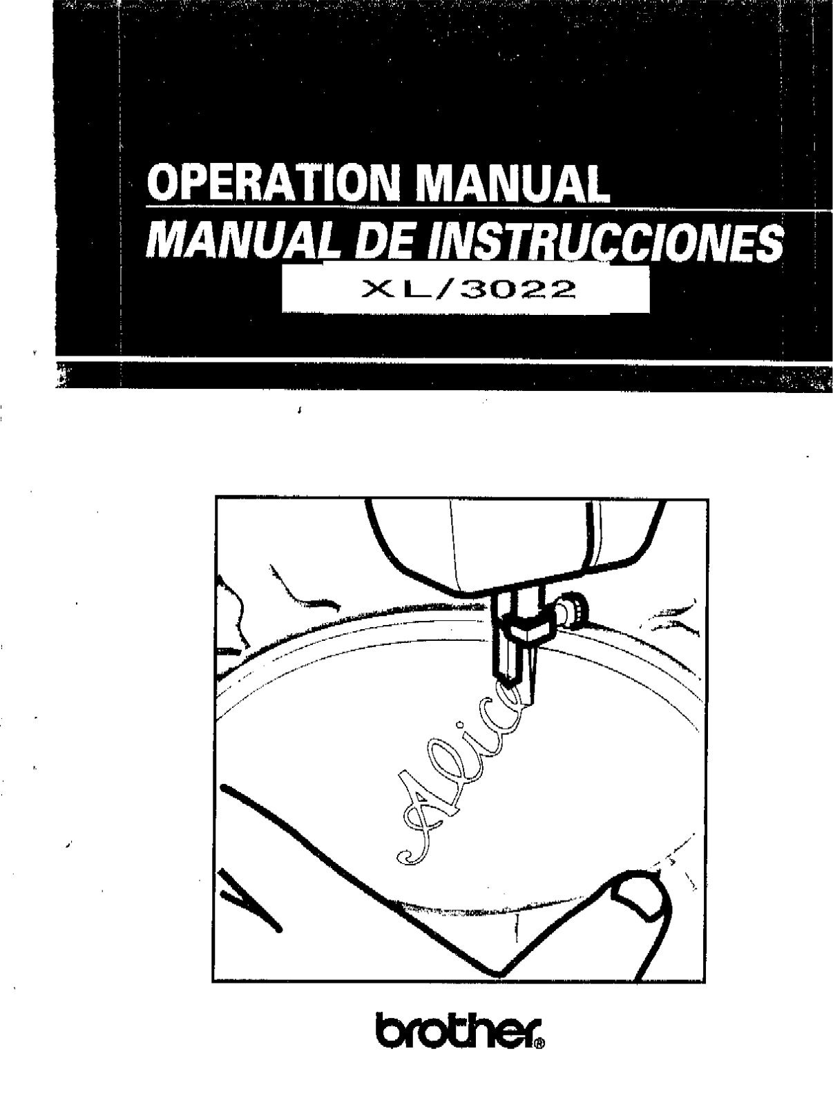 Brother XL-3022 Owner's Manual