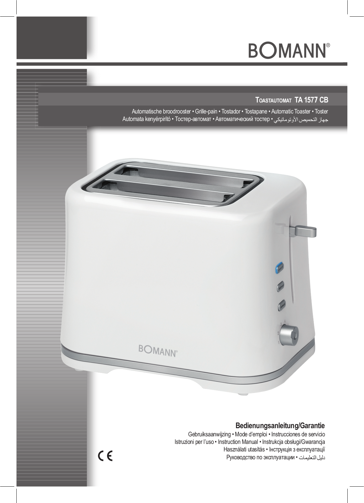 Bomann TA 1577 CB User Guide