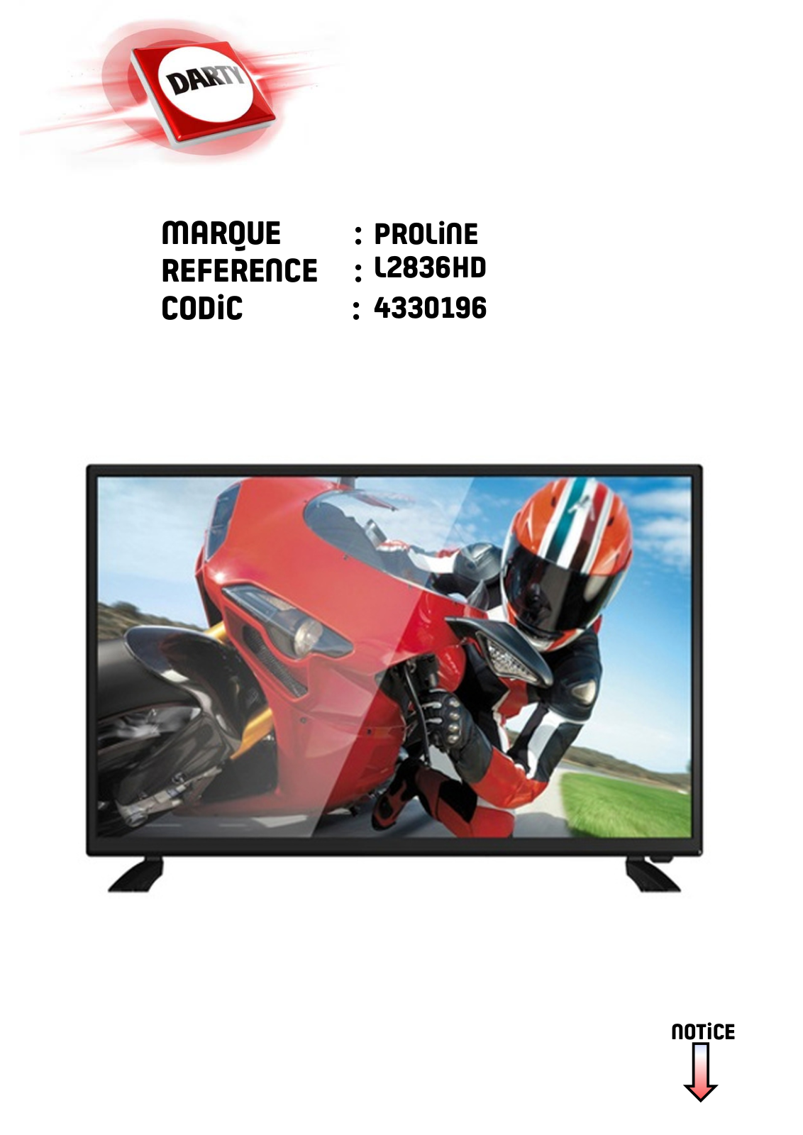 PROLINE L2836HD User Manual