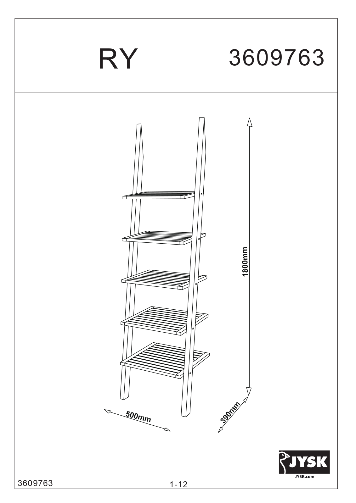 JYSK Ry User Manual