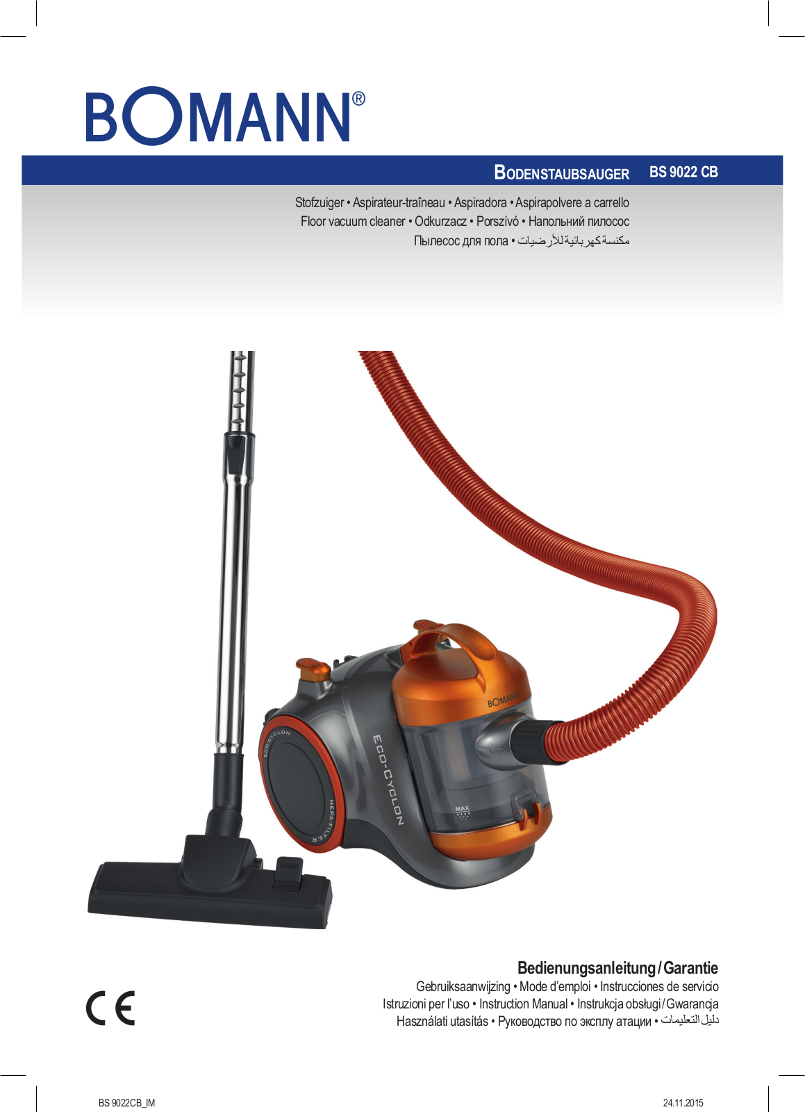 BOMANN BS 9022 P CB User Manual