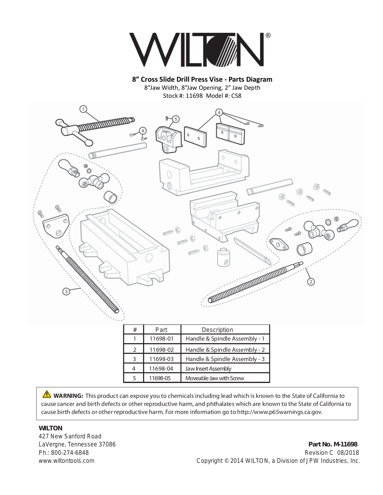 Wilton CS8, 11698 User guide - ManualMachine.com