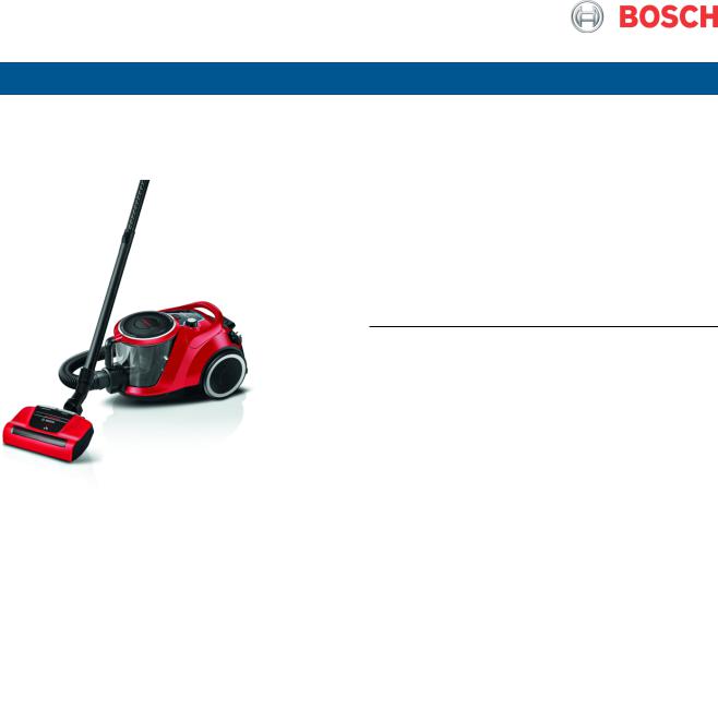 Bosch BGC41PET User Manual