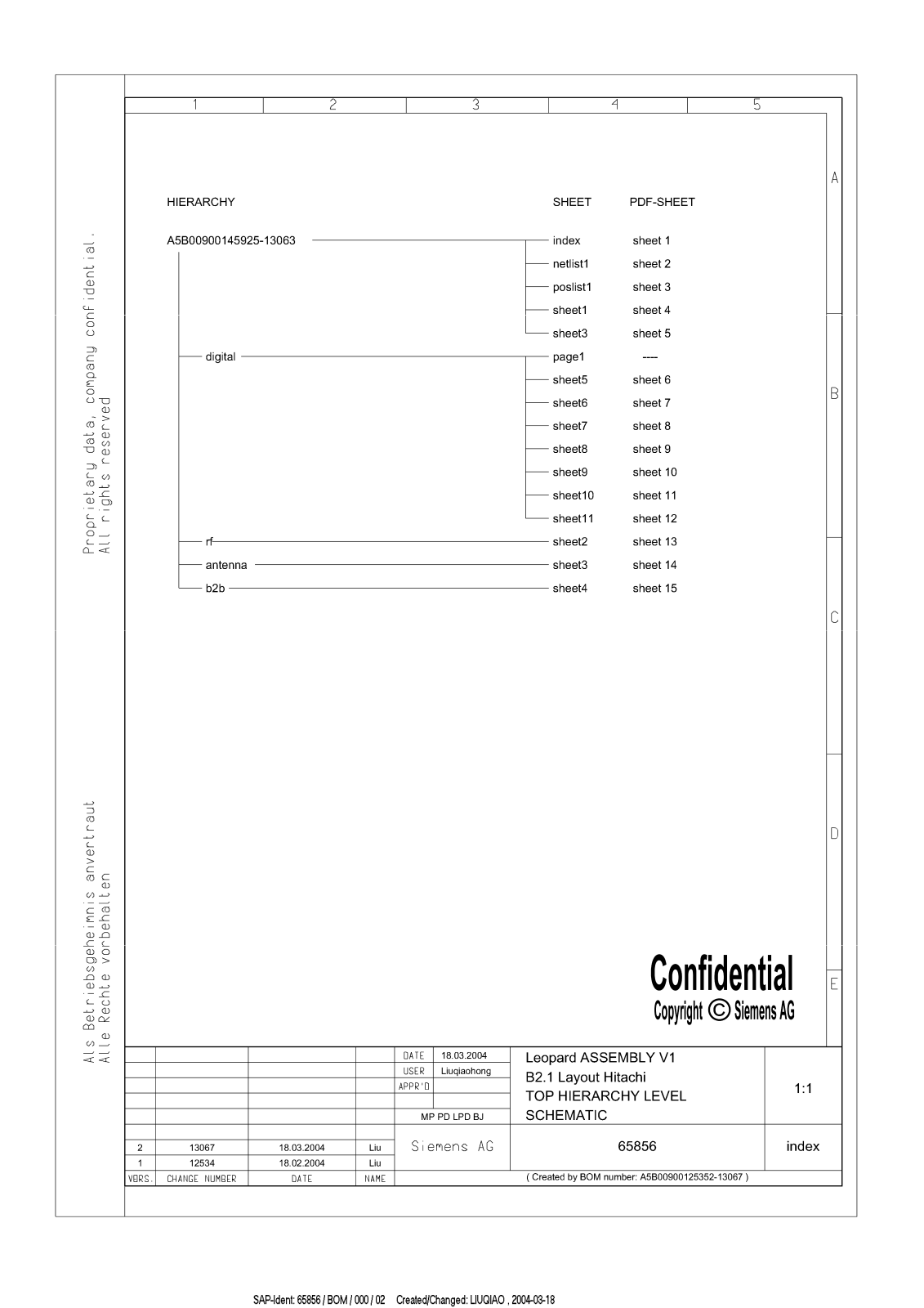 Siemens CF62 Schematics