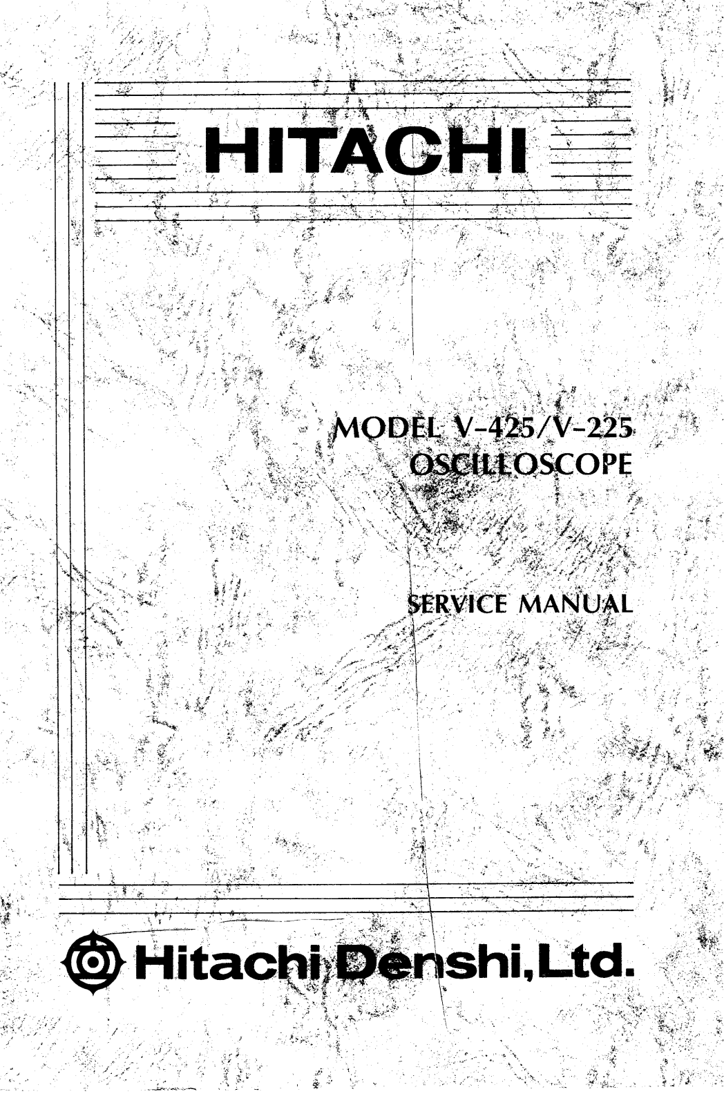 Hitachi V-425, V-225 Service Manual